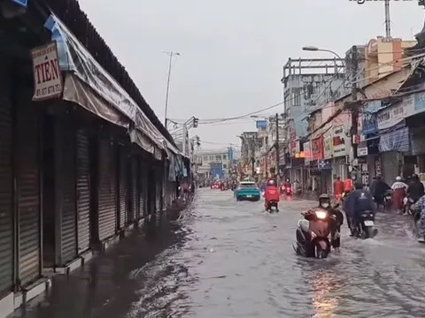 Tp.HCM: Đề xuất chi hơn 5.000 tỷ đồng chống ngập tại "rốn" ngập chợ Thủ Đức