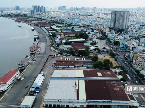 Cận cảnh khu phức hợp Nhà Rồng - Khánh Hội nghìn tỷ đồng sẽ thành "lá phổi xanh" của Tp.HCM