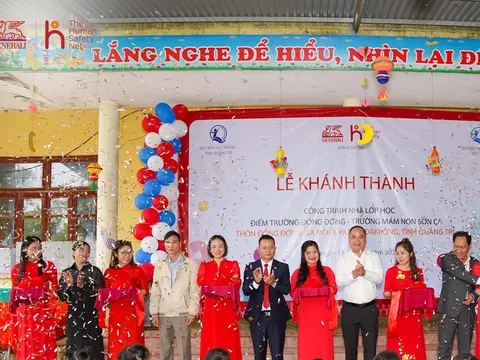 Generali Việt Nam khánh thành công trình lớp học tại Quảng Trị