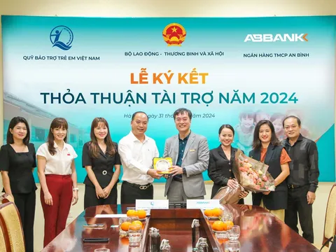 ABBANK ký thỏa thuận hợp tác với Quỹ BTTEVN triển khai các dự án cộng đồng vì trẻ em Việt Nam