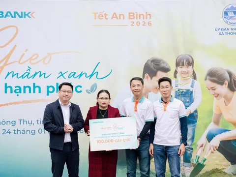 Nghệ An: 100.000 cây xanh được trao tặng thông qua chương trình Tết An Bình 2026